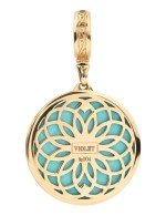 Подвеска из золота c бирюзой