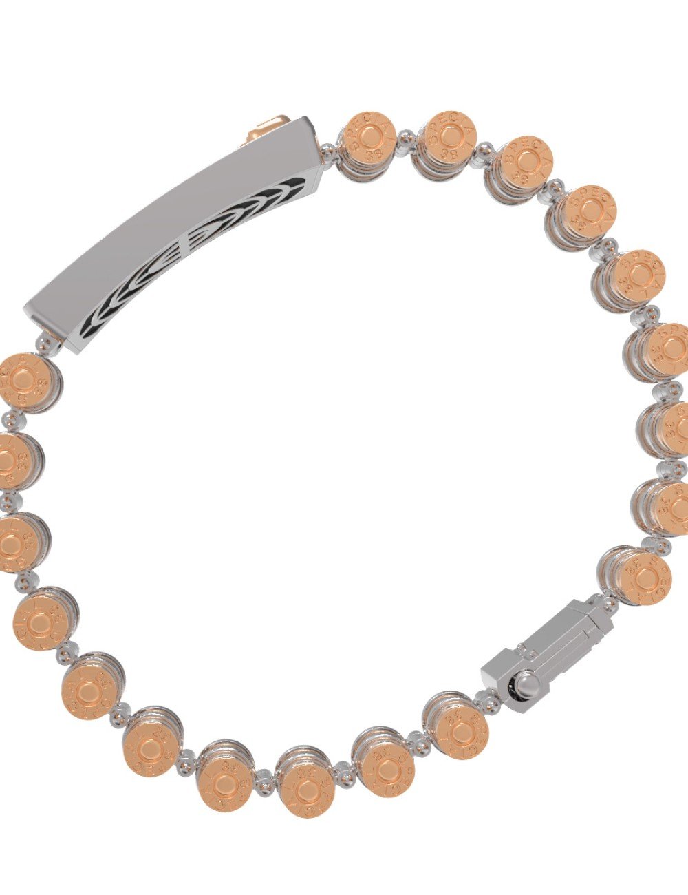 Браслет из золота c ониксом