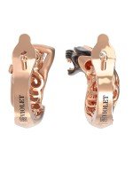 Серьги из золота c фианитом