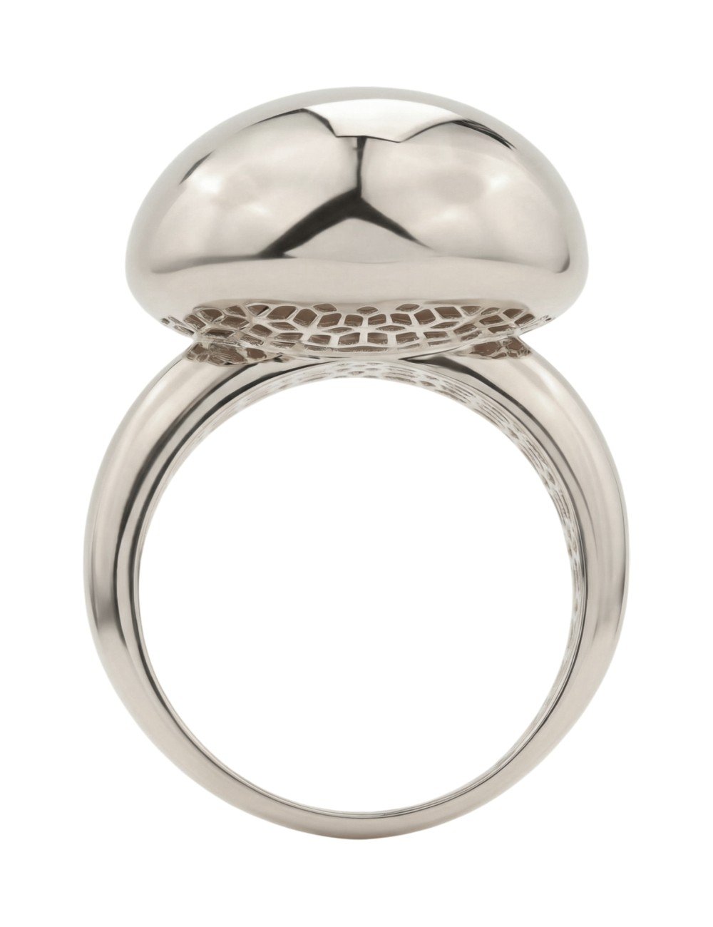 Кольцо из белого золота c бриллиантами