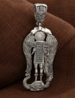 Образок из белого золота