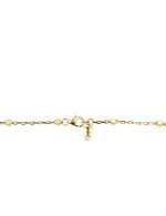 Колье из лимонного золота