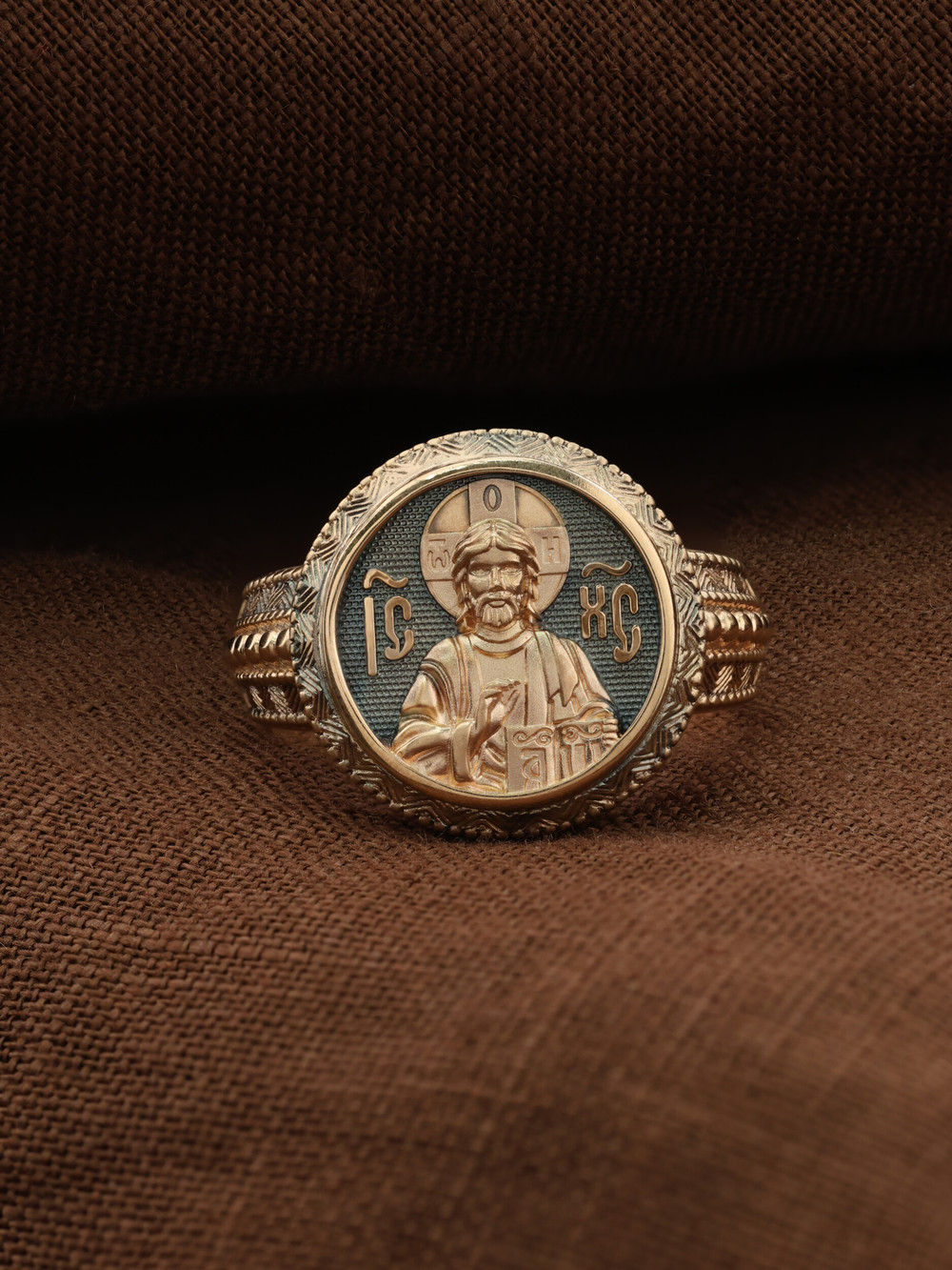 Кольцо из красного золота 585 пробы