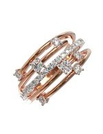 Кольцо из золота c бриллиантами