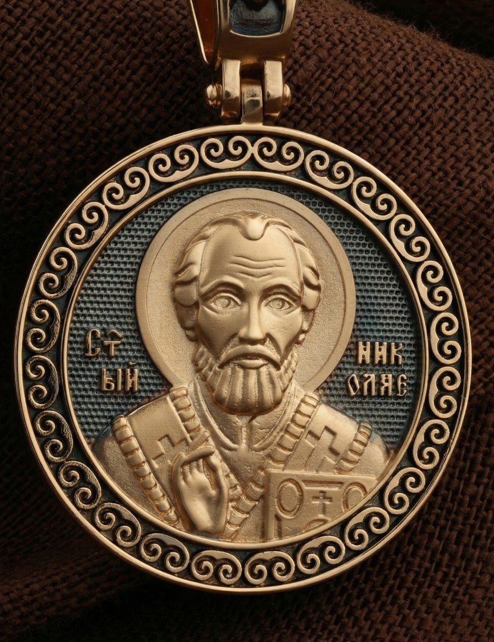 Образок из золота