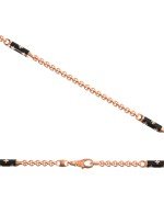 Цепь из золота c эмалью