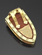 Образок из лимонного золота c деревом груши