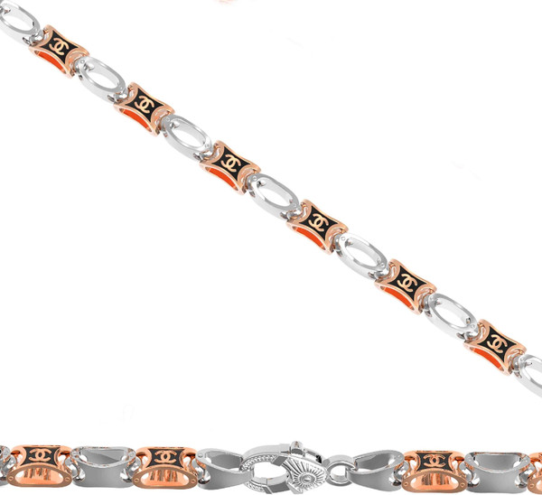 Браслет из красного золота 585 пробы