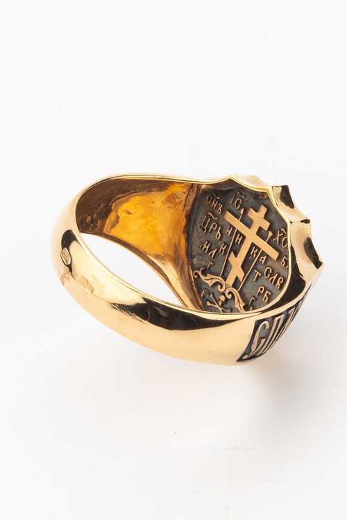 Кольцо из красного золота 585 пробы