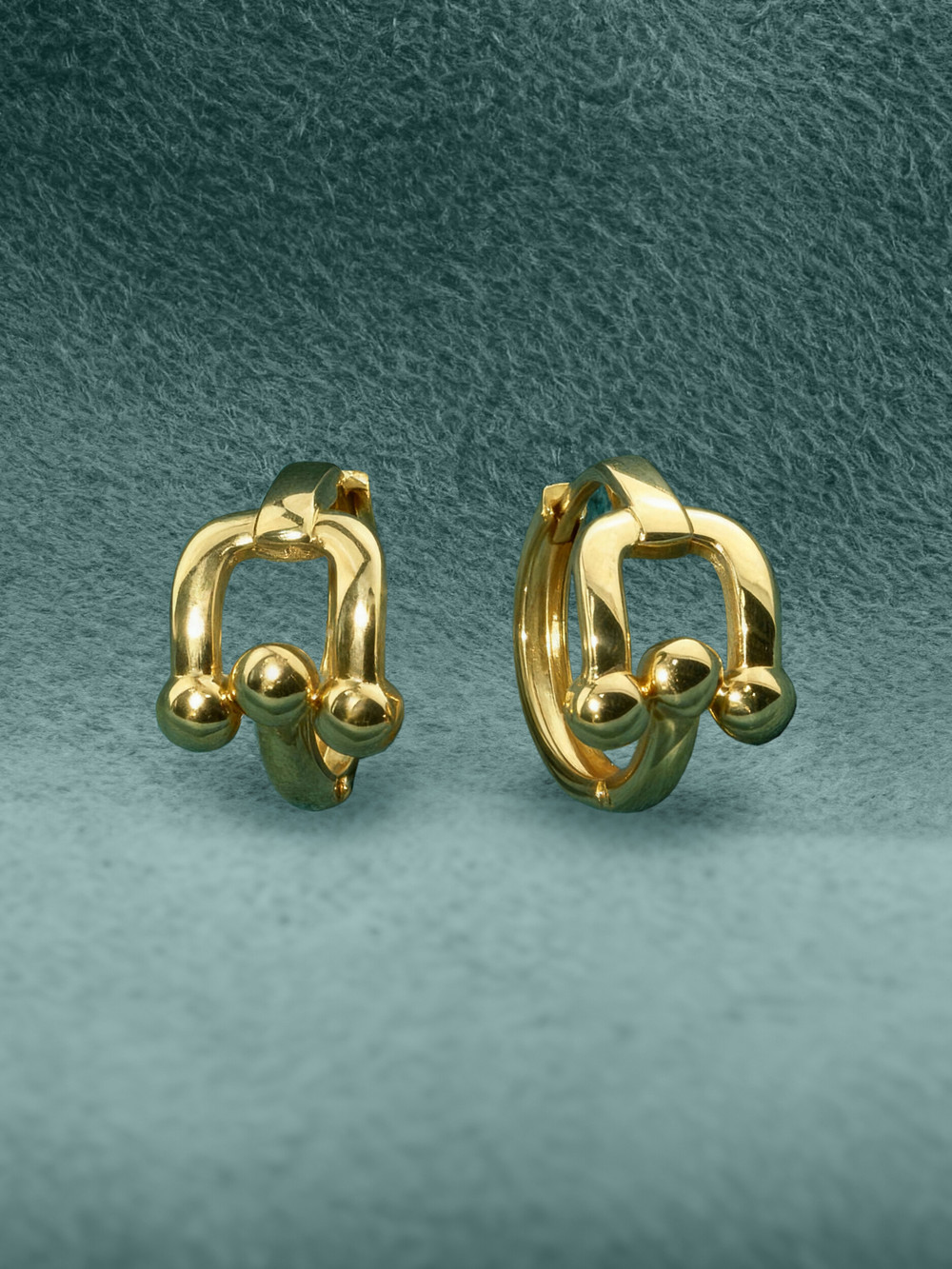 Серьги из лимонного золота 585 пробы