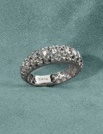 Кольцо из белого золота