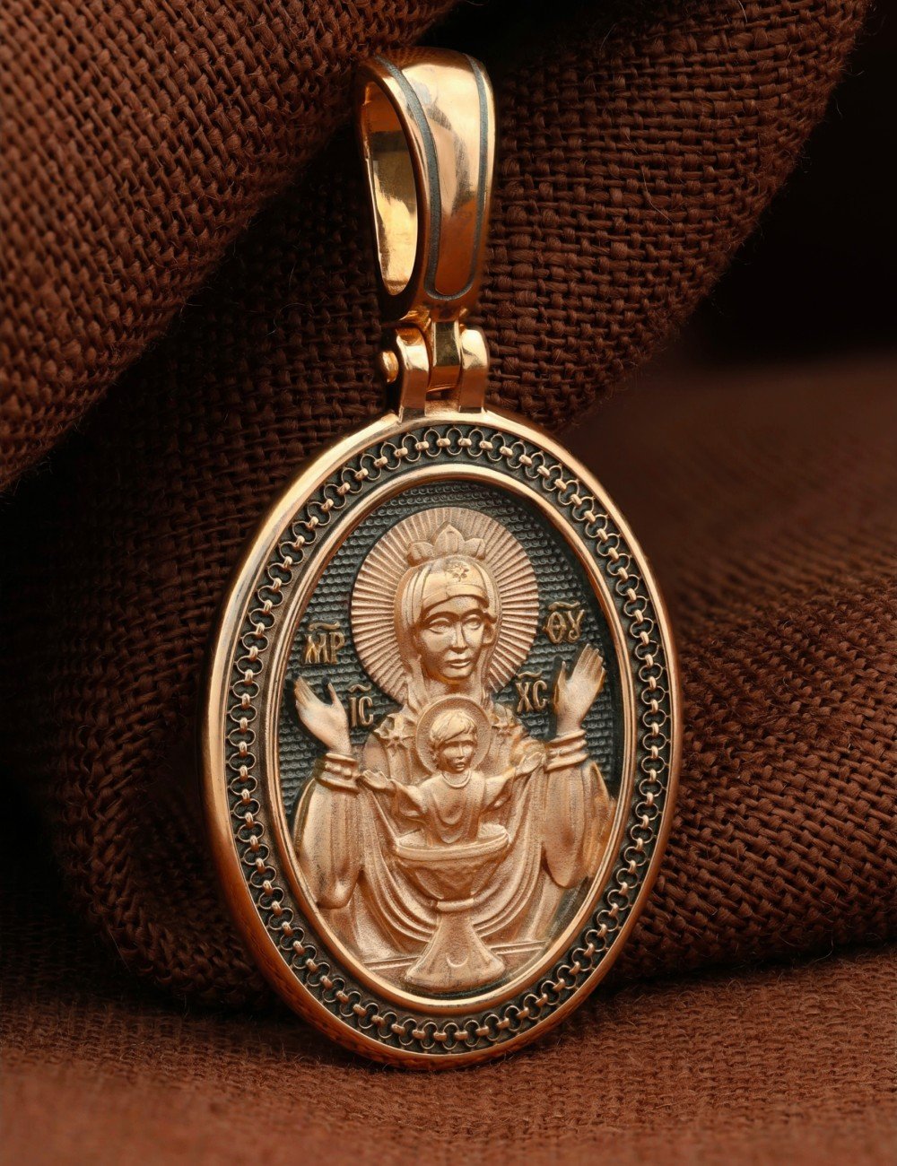 Образок из золота