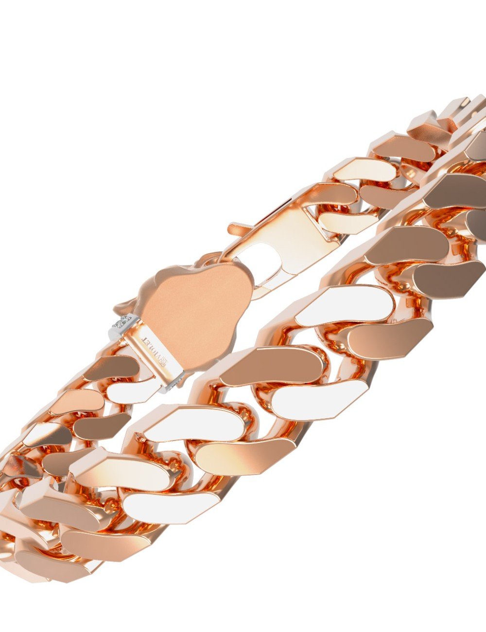 Браслет из золота c бриллиантами и изумрудом