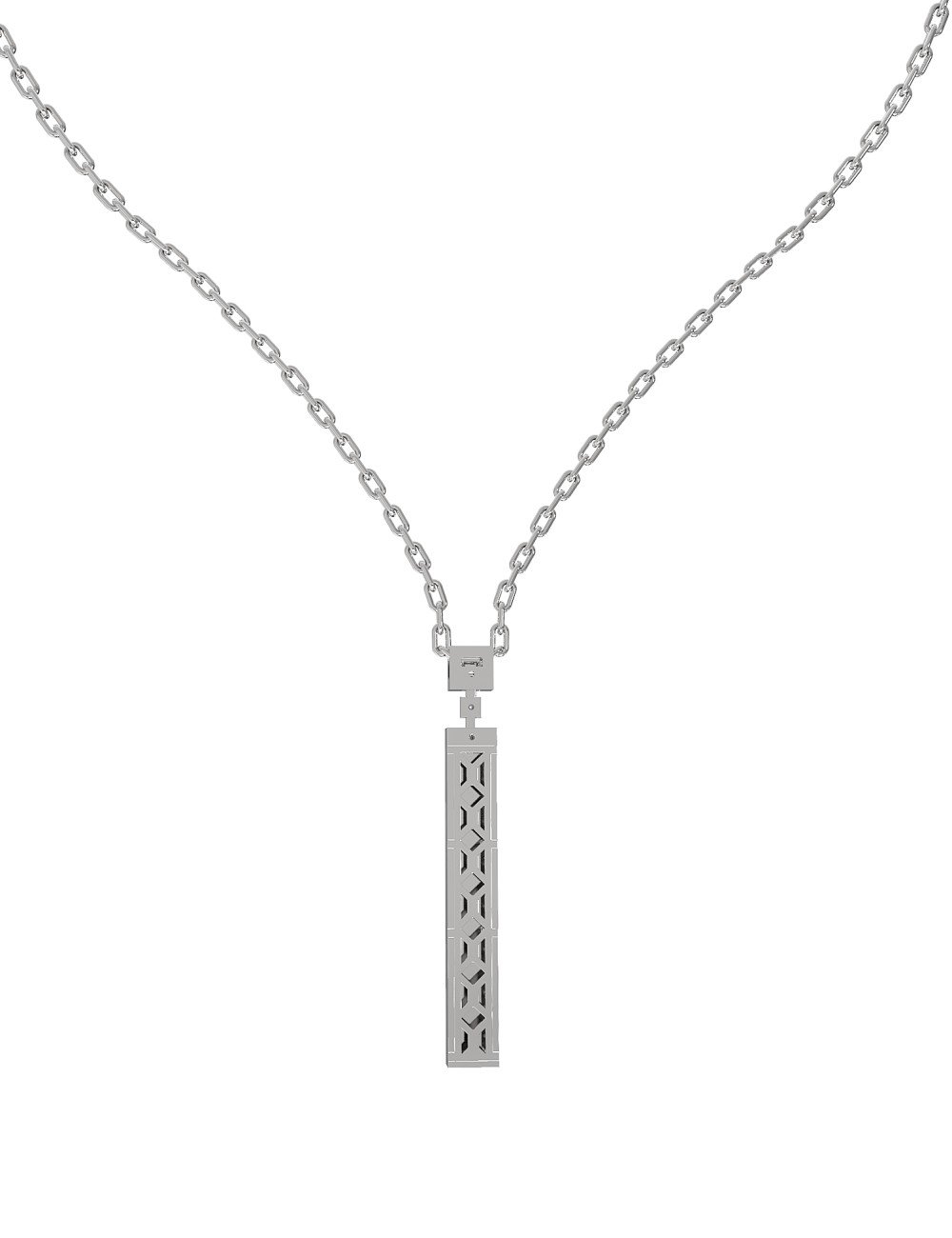 Колье из белого золота c бриллиантами