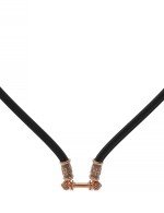 Шнурок шёлковый из золота c шёлковым шнурком