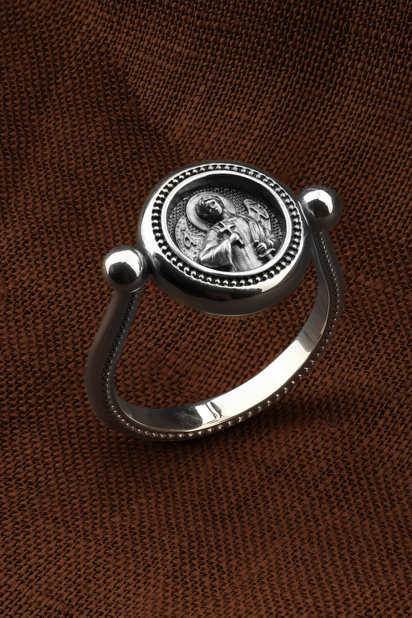 Кольцо из белого золота 585 пробы