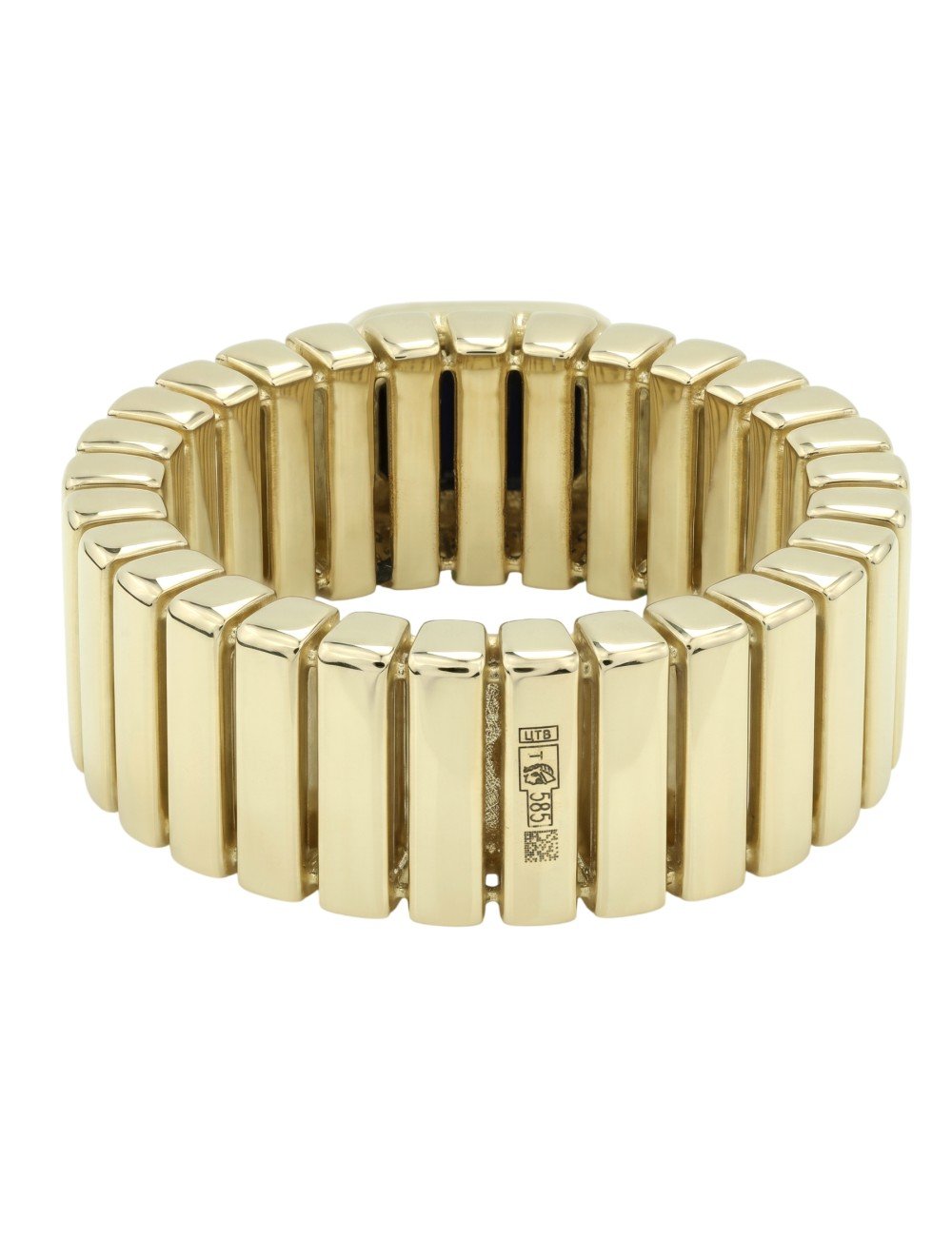 Кольцо из лимонного золота c лазуритом