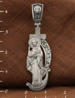 Образок из белого золота