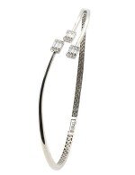 Браслет из белого золота c бриллиантами