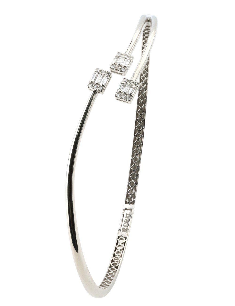 Браслет из белого золота c бриллиантами