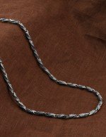 Цепь из белого золота