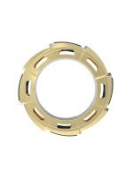 Подвеска из лимонного золота c ониксом