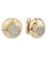 Серьги из золота c бриллиантами