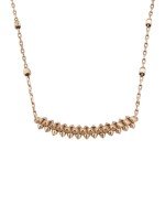 Колье из розового золота