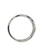 Кольцо из белого золота c бриллиантами