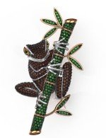 Брошь из золота 585 пробы