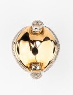 Кольцо из белого золота c бриллиантами