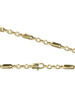 Цепь из лимонного золота