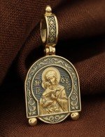 Образок из лимонного золота