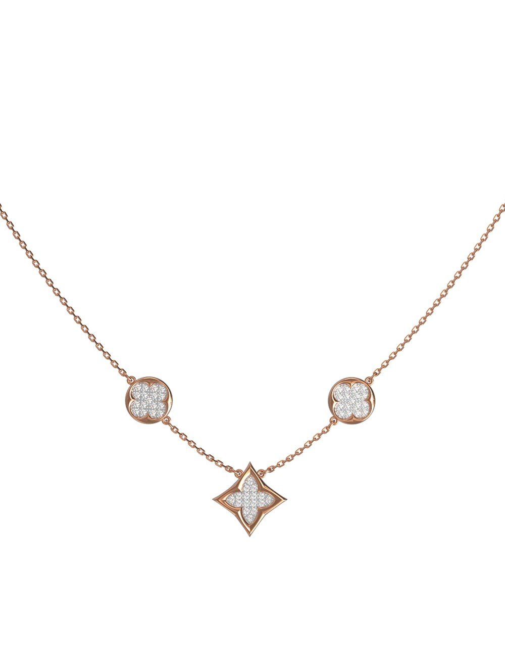 Колье из золота c бриллиантами