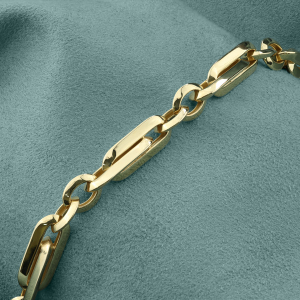 Браслет из лимонного золота 585 пробы