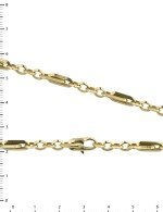 Цепь из лимонного золота