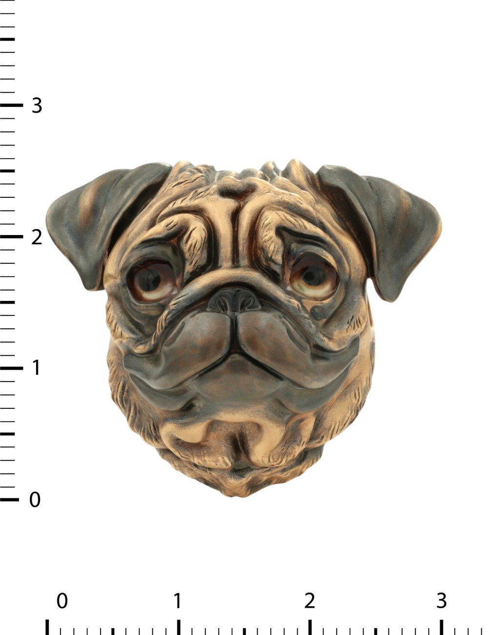 Подвеска из золота c эмалью