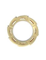 Подвеска из лимонного золота c бриллиантами