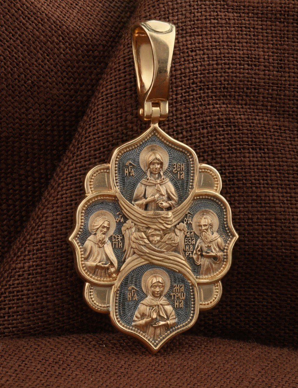 Образок из золота