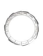 Кольцо из белого золота c бриллиантами и ониксом