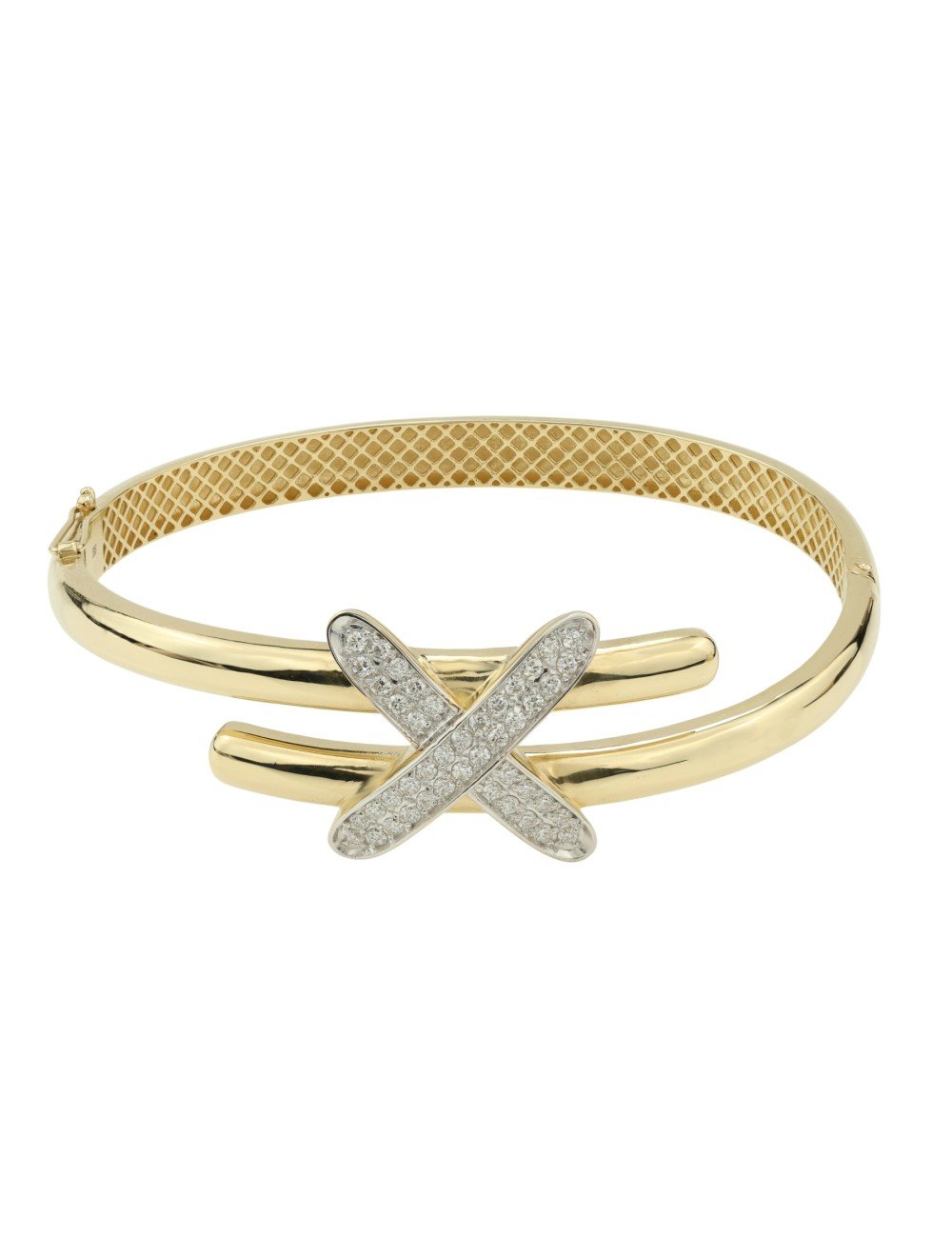 Браслет из лимонного золота c бриллиантами