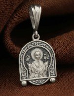 Образок из белого золота