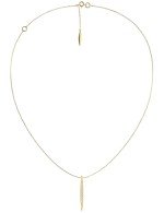 Колье из лимонного золота c бриллиантами