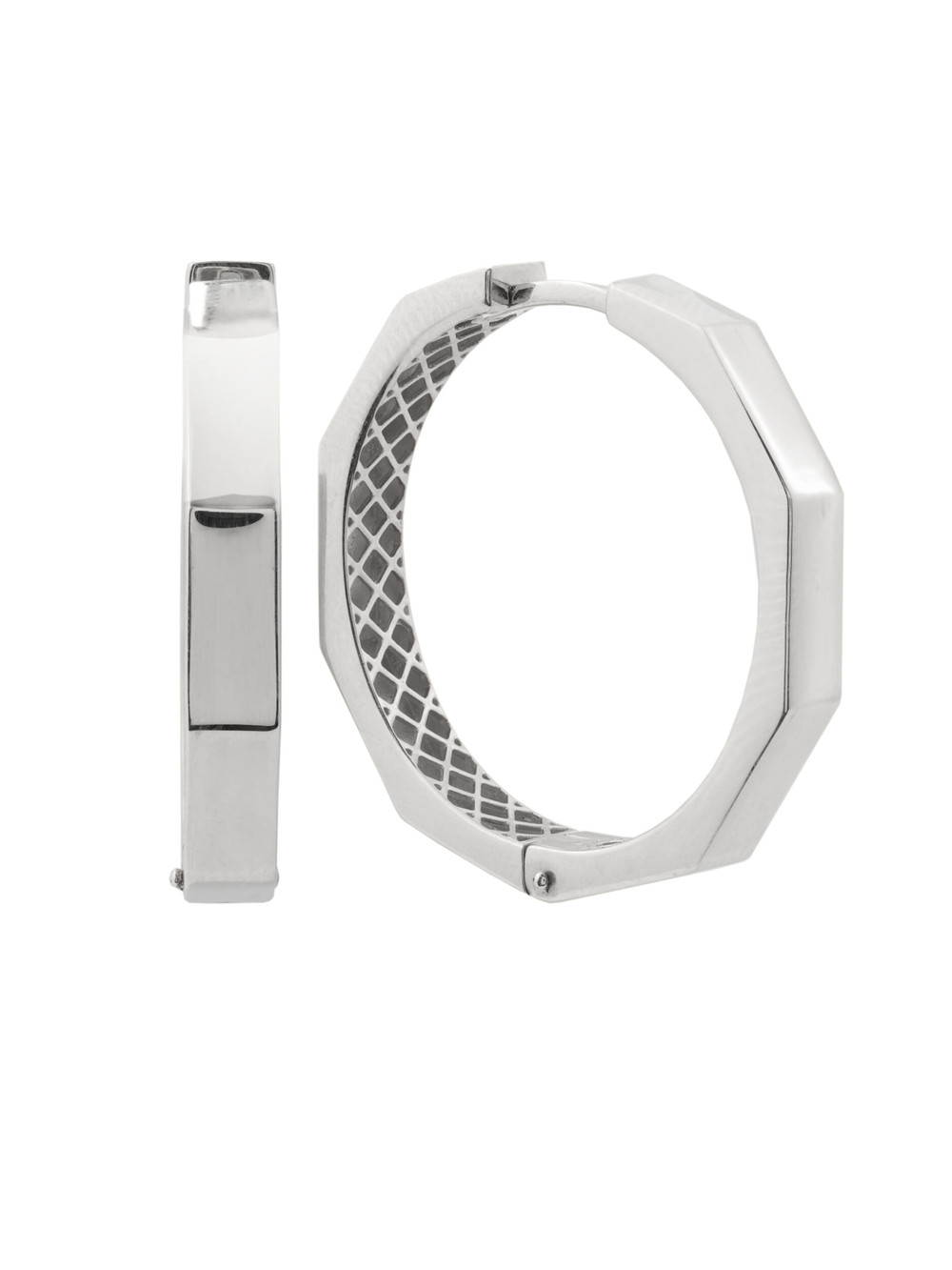 Серьги из белого золота 585 пробы