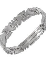 Браслет из белого золота c бриллиантами