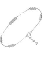 Браслет из белого золота c бриллиантами