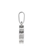 Подвеска из белого золота c перламутром