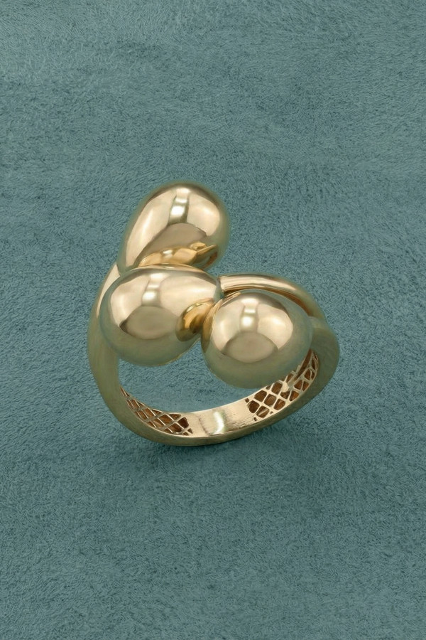 Кольцо из красного золота 585 пробы