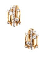 Серьги из золота c бриллиантами