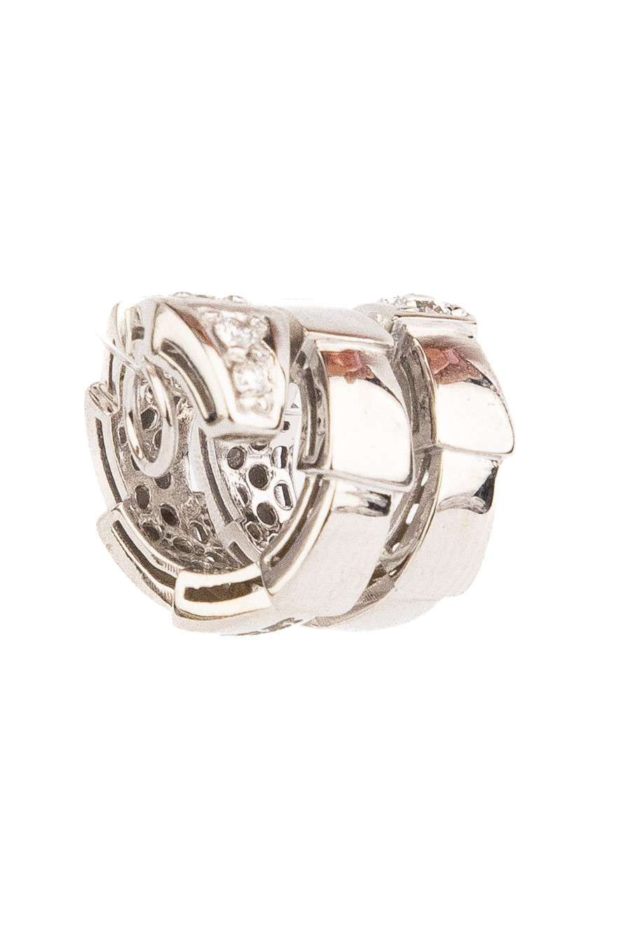 Подвеска из белого золота 585 пробы c бриллиантами